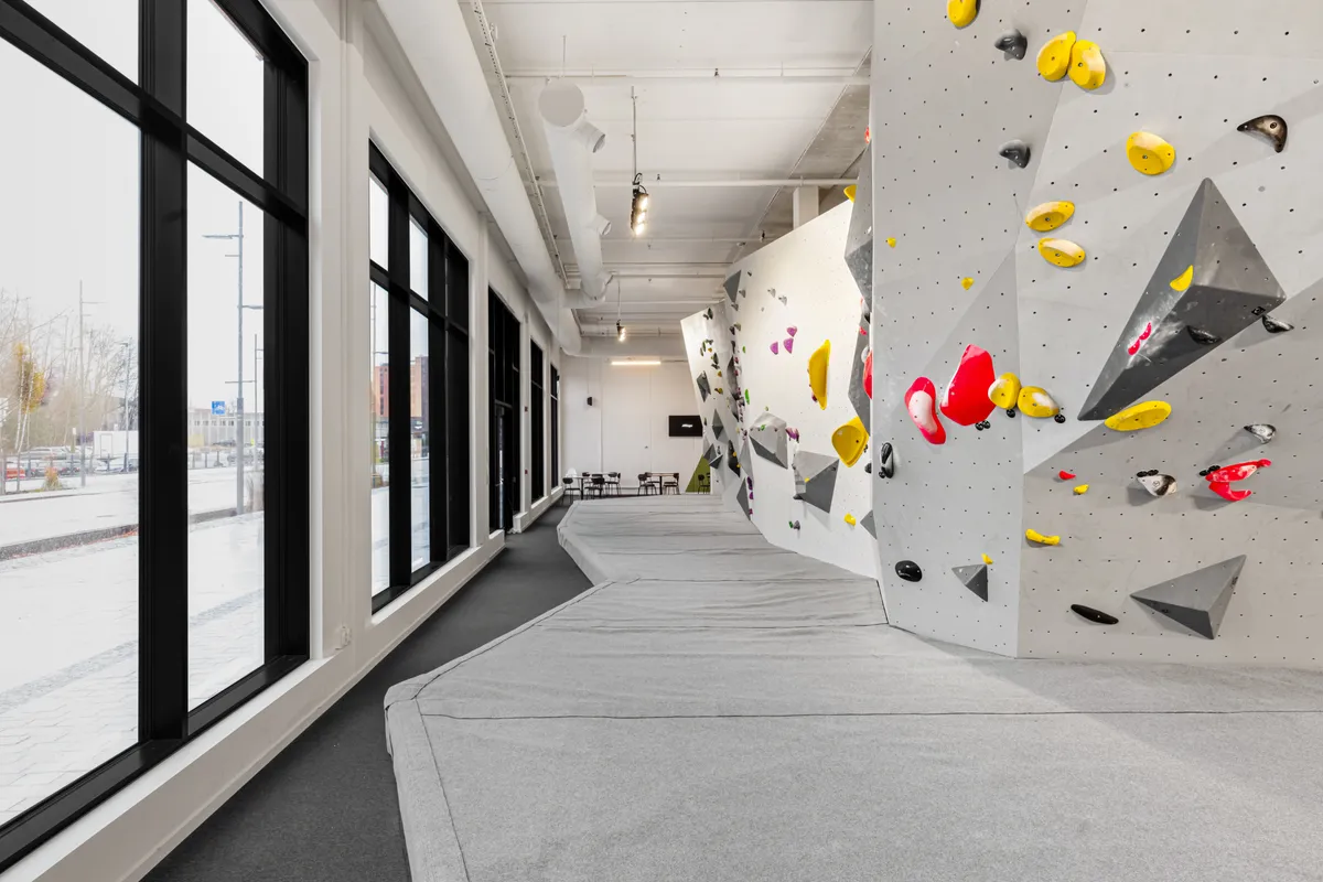 Boulderinghallen på Triaden Klatresenter